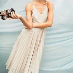 Anthropologie Silver Lunar Dress